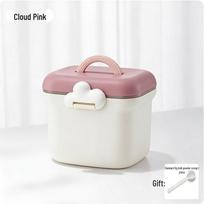 Portable Baby Milk Powder and Cereal Storage Box with Large Capacity and Sealed Compartments