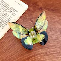 Fashion High-end Simulated Butterfly Hair Shark Clip Temperament Plastic Grip Clip Hair Claw Beautiful Hair Accessories Hairpin