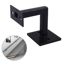 Bracket Handrail Brackets 304 Stainless Steel Black Hand Long-lasting Durability Perfect Dimensions Rail Balustrade
