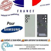 Cache batterie & vitre arrière - SAMSUNG - Galaxy S24 Ultra (S928B) - Vert - Titane - Original