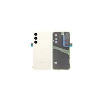 Cache batterie vitre arrière - SAMSUNG - Galaxy S23 Plus 5G S916 - Couleur crème - Pièce d'origine - Réf. GH82-30388B