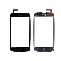 Vitre tactile - NOKIA - Lumia 610 - Noir - Pièce de remplacement - Compatible