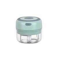 Manual Food Chopper Handheld Vegetable Cutter with Stainless Steel Blades and BPA Free Container for Kitchen Use One Size