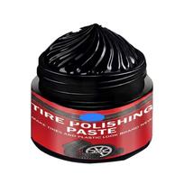 Tire Polishing Paste Durable Tire Wax Protection Anti Aging Restoration for Tires and Wheel Rims Car Tire Care and Maintenance Paste One Size
