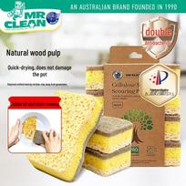 Mr. Clean Natural Wood Pulp Dish Sponges