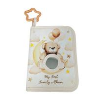 Baby Photo Albums Cute Soft Bear Design Photo Albums Multifunctional Portable Picture Album Book with Star Hook for Home Crib balta