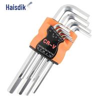 HAISIDK Metric Hex & Spline Wrench Set