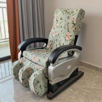 Nuimamas, plaunamas, dulkėms atsparus, nesilupantis masažinio krėslo užvalkalas senesnio modelio elektriniams krėslams Main Unit + Upper Foot Cover white