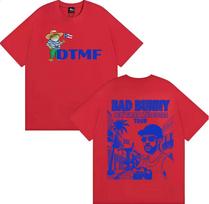 Bad Bunny DTMF Debi Tirar Mas Fotos 2026 Tour Tshirts Men Women Harajuku Hip Hop Punk T Shirt Cotton Casual High Quality Tshirt S
