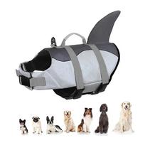 Dog Life Jacket for Swimming Shark Shape Vest Dog Lifesaver Puppy Safety Swimsuit Summer Pet Swimming Outfits for Beach Boating (as the picture,XS（old）)