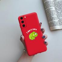 For Samsung Galaxy S21 FE 5G Case Shockproof Fundas Cute Painted Silicone Slim Soft Cover For samsung S21 FE S21fe Bumper Cases For Galaxy S21 FE 5G