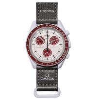 Pluto wrapping included genuine Omega Swatch Mission watch collaboration waterproof mens womens shopper (OMEGA wrapping)