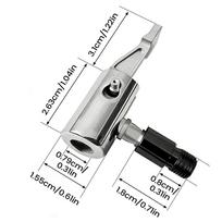 Air Pump Adapter Tire inflator Locking on Air Chuck Air Compressor Pump Adapter Inflatable Adapter Tire Inflator Gauge Nozzle