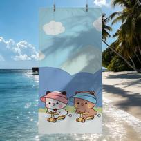 Cartoon Bubu Dudu cute Towel Quick Drying Beach Towels Are Suitable For Swimming Pools Camping Yoga And The Gym STJ40x70CM