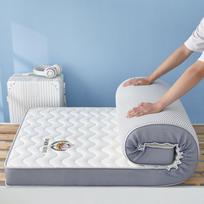 Memory Foam Mattress Pad - Super Soft Latex for Bunk Beds, Dorms, and Rentals (Single/Double) 80x190 cm - approx. 5 cm thick gray