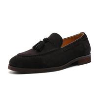 Suede Leather Mens Casual Shoes Lazy Shoes Male Breathable Slip-on Mens Driving Flats Comfortable Boat Shoes Loafers Moccasins 38