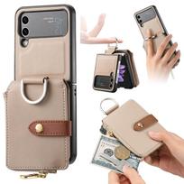 Drop Protection Wallet Bag Case for Samsung Galaxy Z Flip 5 4 3 Flip5 Flip3 Flip4 Flip 2 5G Flip2 Card Holder Leather Coque for Samsung Z Flip 5