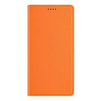 Leather Case For Htc U24 Pro Auto Closing Card Slot Wallet Flip Cover Casing Htc U24 Pro oranžinė