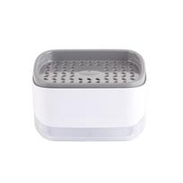 Dish Soap Dispenser Space Saving Automatic Sink Dish Washing Soap Dispenser for Kitchen Supplies gray