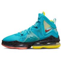 Nike LeBron 19 Kalėdiniai vyriški kedai Mėlyni Polarizuoti-Mėlyni Raudoni-Bliss DC9338-400 43 blue