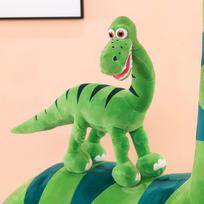 Dinosaur plush toy large doll simulation pillow cute doll boy girl green tyrannosaurus rex Station height 30cm (0.11kg)