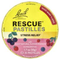 Bach, Rescue® Piesteel, streso mažinimas, mišrių uogų skonis, 35 tabletės, 1,7 uncijos (50 g)
