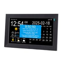 10 Inch Smart WiFi Digital Clock Real Time Weather Updates Temperature Humidity Display with Medication Reminder Photo