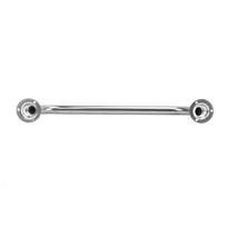 Stainless Steel Grab Rail Handle Marine Polished Stainless Round Handrail Balance Grab Handle for Boat Bathroom gray