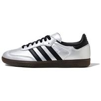 (WMNS) adidas Samba OG 'Silver Metallic Black Gum' Women's JI4218 EU 43⅓
