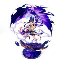 Genshin Impact Character Acrylic Standees Desk Decor Fan Gift Furina Arlecchino Xiao Yae Miko Yelan 15cm