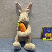 20cm Cute Carrot Bunny Plush Toy Soft Radish Rabbit Stuffed Animal Pillow Doll Gift for Kids Girls pilka