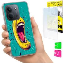 Etui Do Xiaomi Redmi 15C 5G 173Mm / Poco C85 Case Plecki Banan + Szkło 9H