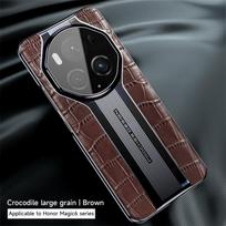 Originalus karvės odos telefono dėklas Honor Magic 3 4 5 6 Pro 3Pro 5Pro 6Pro prabangus pilnos apsaugos galinis dangtelis For Honor Magic6