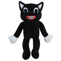 New Arrival Siren Head Plush Toy Black Cartoon Cat Stuffed Doll Horror Character Figures Peluche Toy for KIds Birthday Gift 30cm-37cm