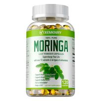 Moringos 1000mg kapsulės - Ekologiškos, natūralios, nuo senėjimo 120