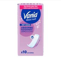 Maxi Night Sanitary Pad x10 - Vania