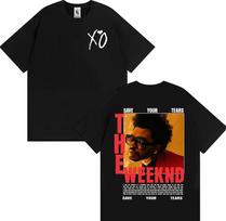 The Weeknd After Hours Til Dawn Europa 2026 Marškinėliai Vyriški Moteriški Mada Hip Hop Gatvės Marškinėliai Vasaros Viršutiniai Drabužiai Medvilniniai Marškinėliai S įvairiaspalvis