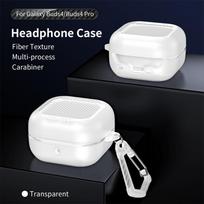Protective Case For Samsung Galaxy Buds 4 Pro Cover Earbuds Accessories Shockproof Keychain Bags Coque Capa Funda Galaxy Buds 4 Pro skaidri