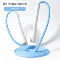 6Mm 3M Speed Jump Rope Solid Pvc Rope With Adjustable Length Clasp For Gym And Cardio At Home Effortless Skipping