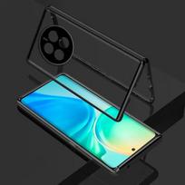360 Full Case For Realme 12 Pro Plus Case Double Sided Magnetic Adsorption Metal Tempering Glass Protect Cover For Realme 12Pro Realme 12 Pro Plus juoda
