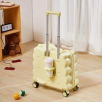 Yinuoshi Rideable Carry-On Suitcase