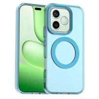 Magnetic For Honor 600 Lite Case Magnetic Wireless Charging Cover Honor 600 Lite Matte TPU Protective Phone Case Honor 600 Lite Honor 600 Lite mėlyna