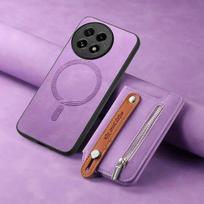 Case for Oneplus 13 5G Leather Card Back Panel 2IN1 Detachable Magnet Wallet Etui Oneplus 13R Case One Plus Ace5 13 R Flip Cover Oneplus 13 violetinė