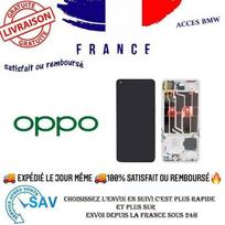 Ecran LCD et vitre tactile - SAMSUNG - OPPO Find X5 Pro - Blanc - Avec châssis premium - Original balta