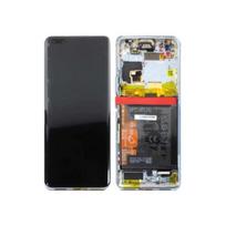 Piece Detachee Original Ecran LCD & Vitre tactile Cyan Assemblés Sur Châssis et Batterie Pour Honor Magic 4 Pro 0235ACGL 0235AGXC
