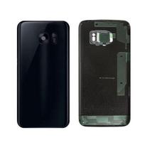 Cache batterie / vitre arrière - SAMSUNG - Galaxy S7 (G930F) - Noir - Pièce détachée - Remplacement