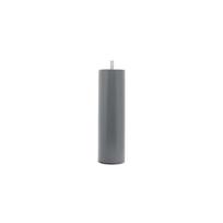 Set of 4 beech wood bed legs – Height 20 cm – Anthracite grey lacquer – M8x20 screws pilka