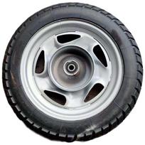 Lintong 3.75-12 Solid Tire Set with 10-Hole Steel Rims