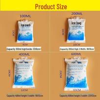 Upgraded Reusable Insulated Ice Pack for Fresh-Keeping and Refrigerated Travel 8 pieces (4 + 4) Thickened