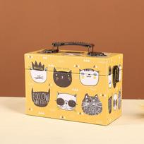 Retro Nostalgic Rectangular Wooden Jewelry Gift Box 20*9*15 cm
